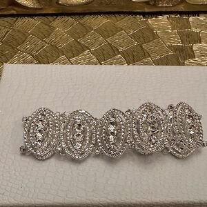 Elegant Silver Hair Clip